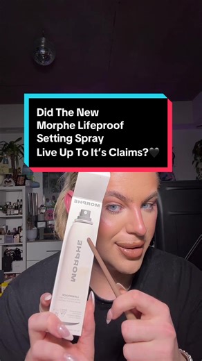 The brand new @Morphe Cosmetics setting spray has some seriously amazing claims and I put them to the test💄⏰ #morphe #morphelifeproof #morphesettingmist