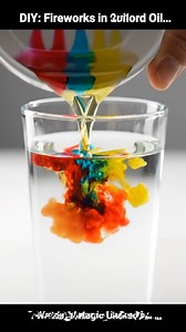 42K views · 132 reactions | This viral experiment uses simple physics (oil and water!) to create an amazing, non-toxic firework show right on your table. It’s mesmerizing to watch.  Save this for your next family fun night! #FireworksInACup #ScienceExperiment #SensoryPlay #ViralHack #DIYKids | Easy Recipes | Facebook