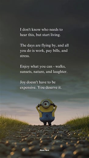 335K views · 5.2K reactions | Start Living Before Life Passes You By  | Minions World | Facebook