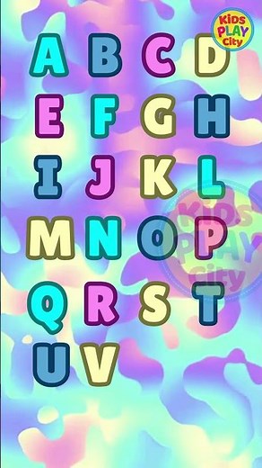 Sing the ABC Song A–Z 🎵 Easy Alphabet Learning for Kids 🔤 Fun Sing Along | Kids Play City