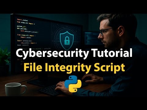 Build a Python File Integrity Script | Cybersecurity Tutorial for Intrusion Detection