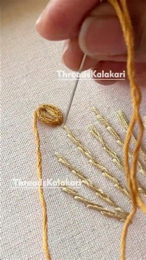 Hand Embroidery designs Pattern Embroidery Tutorials #shorts #embroidery #flowerembroidery