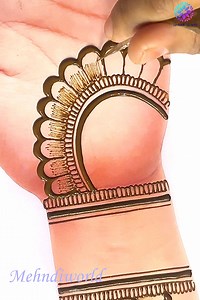 37K views · 325 reactions | #mehndi #mehendi #mehandi #henna #arabic #design #art #artist #creative #creativity #wedding #mehndiworld | Mehndi World | Facebook