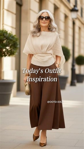 Chic Everyday Outfits for Elegant Women 50+ #outfitinspiration #womenover50 #classyoutfits