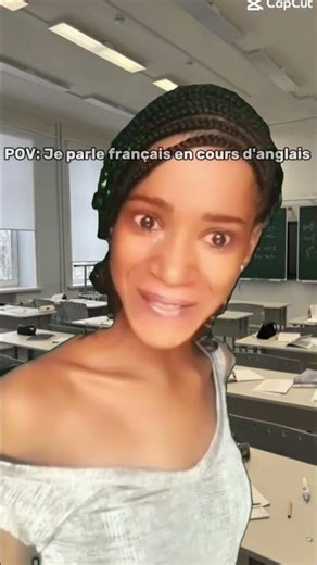 Pov : je parle français en cours d'anglais #trend #meme #reflexion #pkxduniverse