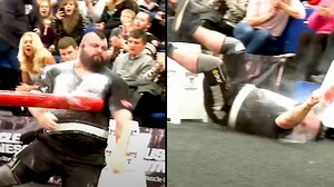 Horrifying moment Eddie Hall passed out doing brutal strongman challenge that most people wouldn't dare to attempt