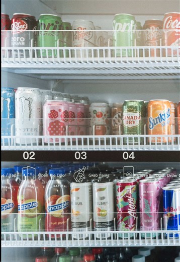 Cinematic 360 Views of Smart Vending Machines