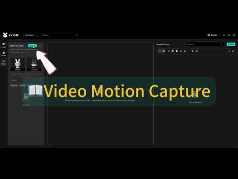 V2Fun User Guide: Video Motion Capture