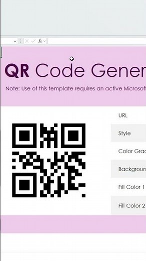 Create QR Codes in Excel