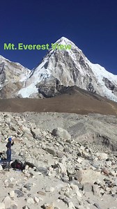 5.7K views · 132 reactions | Mt. Everest (8,848.86m) Himalayas view from Gorakshep (5,164m.), close by Everest Base Camp in Nepal | Nepal Everest Himalaya Hiking | Facebook