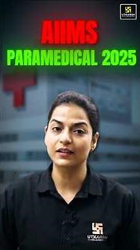 AIIMS Paramedical 2025 | Syllabus और Exam Pattern क्या है❓#shorts | Ronak Ma'am
