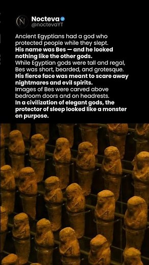 👹 Ancient Egypt's God of Sleep Was Deliberately Designed to Look Like a Monster