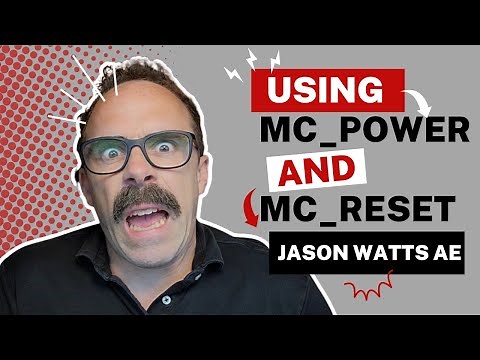 Using Siemens PLC Function Blocks: MC_Power and MC_Reset