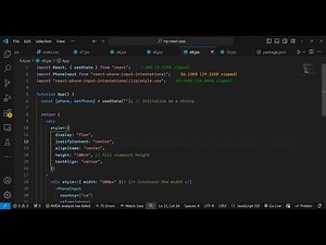 Build a React.js react-phone-input-international Example to Build Phone Picker Input With Flag JSX
