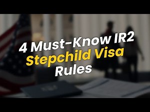 4 Must-Know IR2 Stepchild Visa Rules & Interview Tips 🇺🇸✨