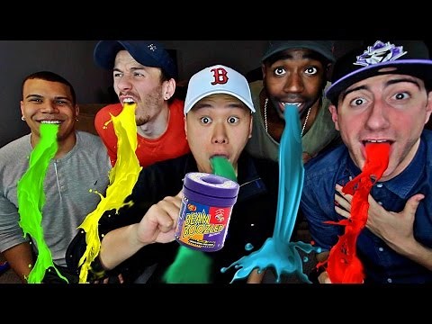 BEAN BOOZLED CHALLENGE!!! (VOMIT ALERT)