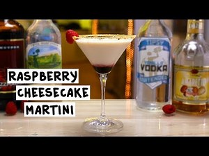 Raspberry Cheesecake Martini