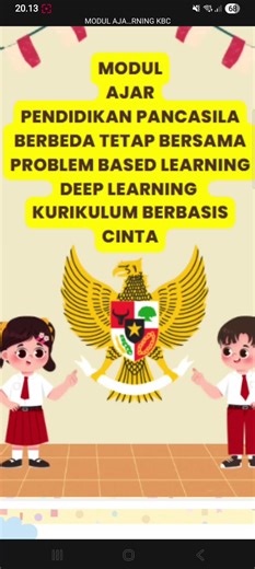 Modul Ajar Pendidikan Pancasila Berbeda Tetap Bersama Kelas 2 Problem Based Learning Deep Learning Kurikulum Berbasis Cinta #modulajar #ppgkemenag #kbc #kelas2 #deeplearning