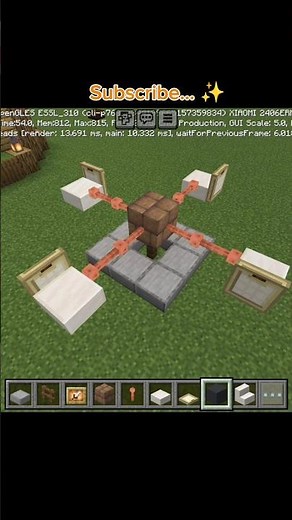 Minecraft: Merry go round😍 #shorts #minecraft #minecraftbuilding #tutorial #millionviews #shortsfeed