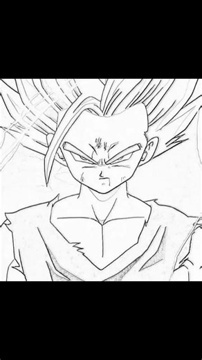 Gohan with his SSj2 Transformation!!!