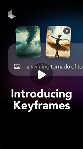 Luma on Instagram: "Keyframes have arrived within Dream Machine! Start and end keyframes give you narrative control, while text instructions guide the journey. Change lighting and seasons, control perspectives, morph subjects, and create impossible transitions! All in #LumaDreamMachine #LumaAI #aivideo #aiart"