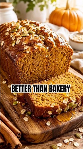 Healthy Pumpkin Bread Without White Flour | Easy Oat Flour Recipe