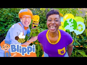 We Love Our Earth!!! 🌍💚 | Blippi Songs 🎶| Educational Songs For Kids