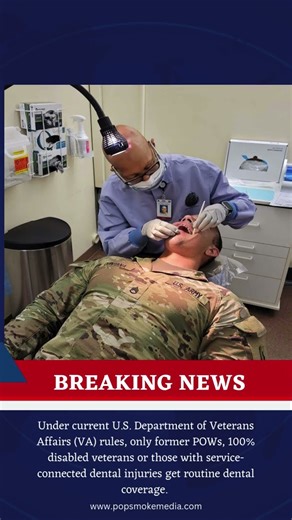 $5M Plan to Fix America’s Veteran Dental Crisis!#Veterans #USNews #BreakingNews #viral #ytshorts