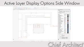 Active Layer Display Options Side Window