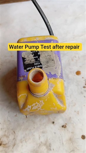 How to test Air Cooler Water Pump ? #tech #experiment #waterpump #youtubeshorts #foryou #electrical