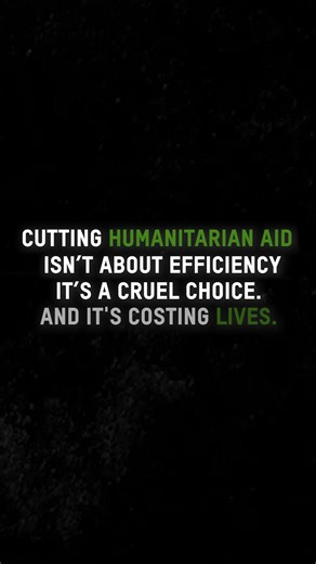 1.8K views · 36 reactions | Humanitarian aid saves lives. To insist no one has died from the reckless cuts to life-saving USAID programs is not true. It's not an exercise in efficiency-it's cutting food, clean water, healthcare, and education for children and families who need it to survive. Tell Congress: Don’t let reckless cuts destroy lives. oxf.am/SaveUSAIDNow | Oxfam | Facebook