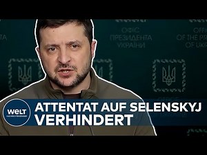 WOLODYMYR SELENSKYJ: Attentat auf den Präsidenten der Ukraine verhindert - 25 Saboteure festgenommen