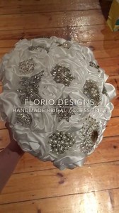 15 reactions · 5 comments | Full Brooch too heavy? What about a fabric and brooch bouquet instead? Available in any colour. Message me for full pricelist. Gail x | Florio Designs - Handmade Bridal Accessories | Facebook
