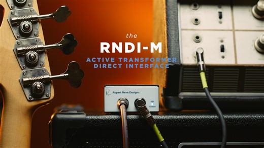 The RNDI-M brings the stunning tone & clarity of its award-winning counterparts to an even more compact and pedalboard-friendly format, with the exact same custom Rupert Neve Designs transformers and discrete FET input stage as the acclaimed RNDI, RNDI-S and RNDI-8. By streamlining its feature set and housing the electronics in a rugged & more compact chassis, the RNDI-M fits neatly into any space and allows even more musicians and engineers to tap into the uncompromised sonic power & vibrancy o