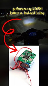 lifepo4 vs. lead-acid motorcycle battery performance! #Madiskartech #BatteryUpgrade #motorcycle #batterypack | Madiskartech
