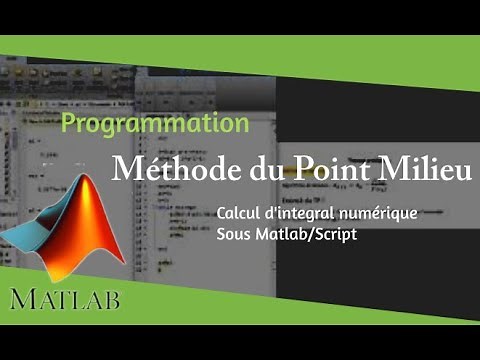 Programmation de la méthode du point milieu pour le calcul d'intégral