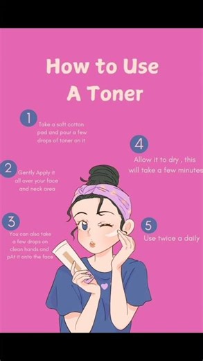 How to use a toner