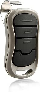 Garage Outlet Replacement 3 Button G3T-R Garage Door Remote Opener with Visor Clip for Genie-Intellicode 37330R, G3T-BX, GIT-3 (ACSCTG Type 3) 390/315 MHz