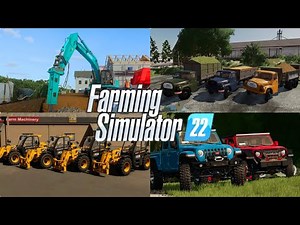 THE BEST MODS THIS WEEK | Crawler Excavator | Tow Truck & More - Farming Simulator 22