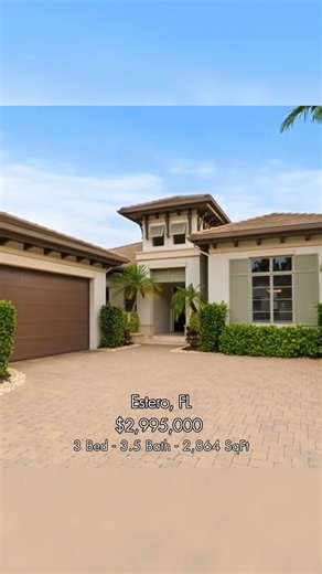 🌅 Sunset Views & Luxury Living ⛳️ Experience elegance in this West-facing Gulfshore home with lake, golf course, and preserve views. Light-filled interiors feature 12-foot ceilings, designer tile floors, custom built-ins, and an open-concept layout perfect for entertaining. 🍷 The chef’s kitchen offers a large island, custom cabinetry, and dual-zone wine cooler. Step outside to a resort-style pool and spa with fire & water features, outdoor kitchen, and covered dining ideal for sunsets and ente