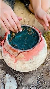 What she found buried will surprise you 🏺😲 When is this from?