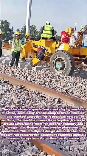 Track Laying Revolution: How Hybrid Machines Build Railways Faster