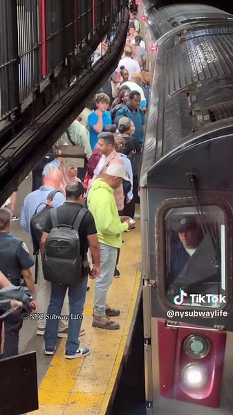 NYC Subway Rush Hour: A City in Motion