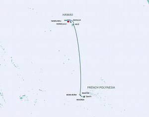 South Pacific & Hawaii From Tahiti To Honolulu - Norwegian Cruise Line (12 Night Cruise from Tahiti to Honolulu)