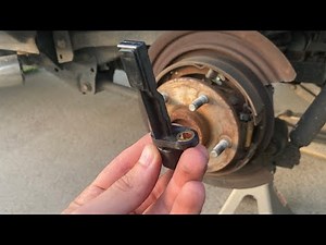 Traction Control and ABS Light Jeep Wrangler Fix, Wheel Speed Sensor Replacement
