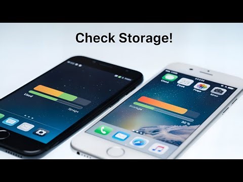 How to Check Storage on Any Mobile Phone | Android & iPhone 📲