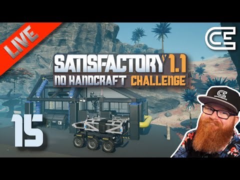 🏭 Satisfactory 1.1 👨‍🏭 Residual Plastic & Rubber👋 No Handcrafting 🏗️ Ep. 15