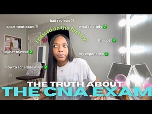 HOW TO PASS YOUR CNA EXAM THE FIRST TRY | do’s and dont’s