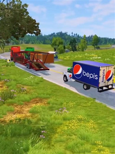 Funny Moments in BeamNG Drive Speed Up Part 1