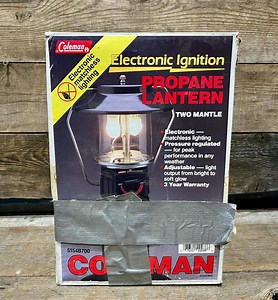 Coleman, Electronic Ignition, Dual Mantle, Propane Lantern, 5154B700, in Box - Etsy